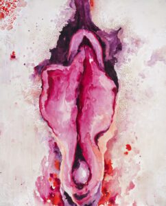 Vagina - Artwork credit to Ranier Amiel Wood as artist